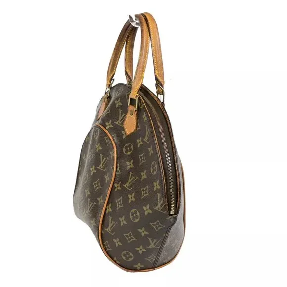 AUTHENTICITY GUARANTEED LOUIS VUITTON LV Logo Ellipse MM Hand Bag Monogram - Picture 4 of 16